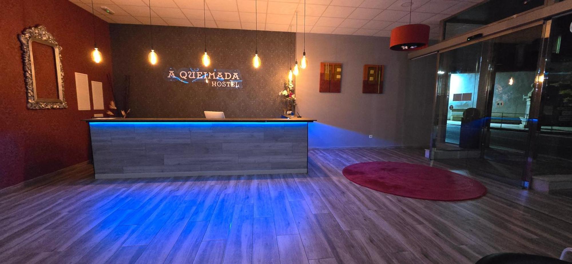 Albergue A Queimada カルダス・デ・レイス エクステリア 写真